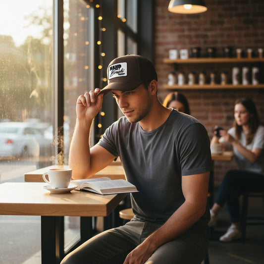 Bru Coffee Hand Me a Bruski Embroidered Patch Hat - Otto 39-165