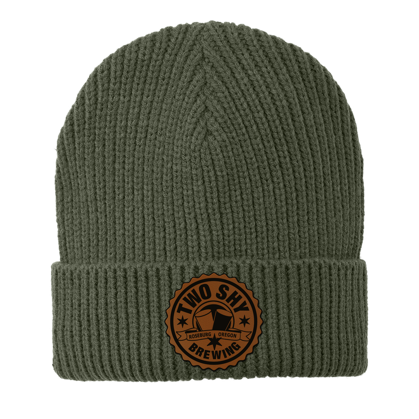 Two Shy Engraved and Embroidered Patch Watch Beanie - c908 Watch Beanie