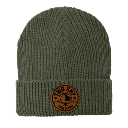Two Shy Engraved and Embroidered Patch Watch Beanie - c908 Watch Beanie