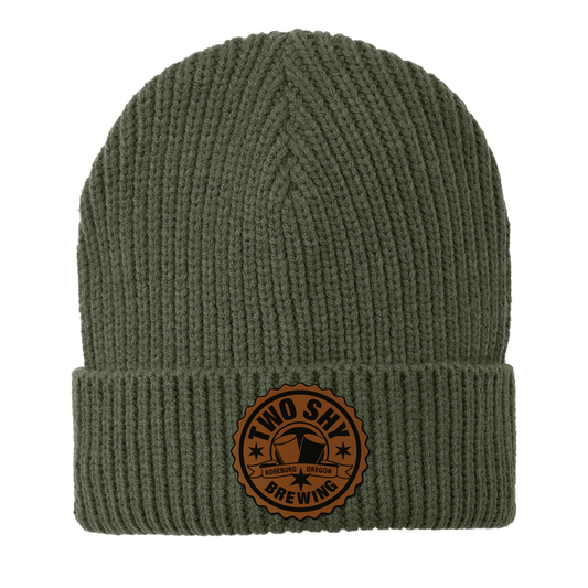 Two Shy Engraved and Embroidered Patch Watch Beanie - c908 Watch Beanie