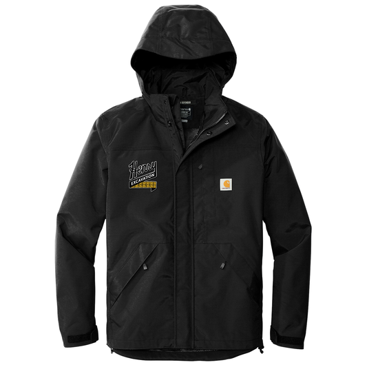 Henry Excavation Carhartt® Storm Defender® Shoreline Jacket - BLACK CT104670