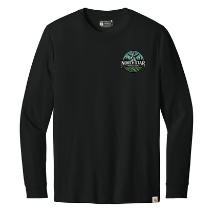 North Star Landscape Longsleeve Tshirt - CT106921 Black