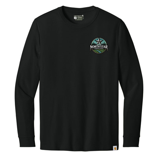 North Star Landscape Longsleeve Tshirt - CT106921 Black