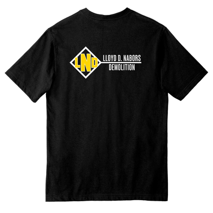 Nabors Construction Printed Carhartt Tshirt - Black CTK87