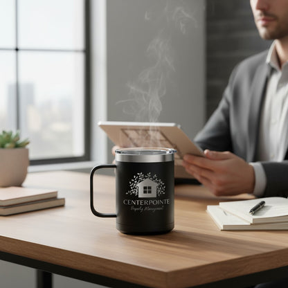 Centerpointe Engraved Coffee Mug - 15oz Camp Mug