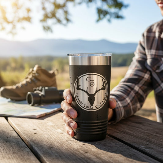 Chasin Tailz 20oz Engraved Tumbler
