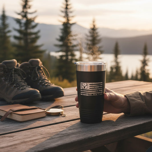 Chasin Tailz Flag 20oz Engraved Tumbler