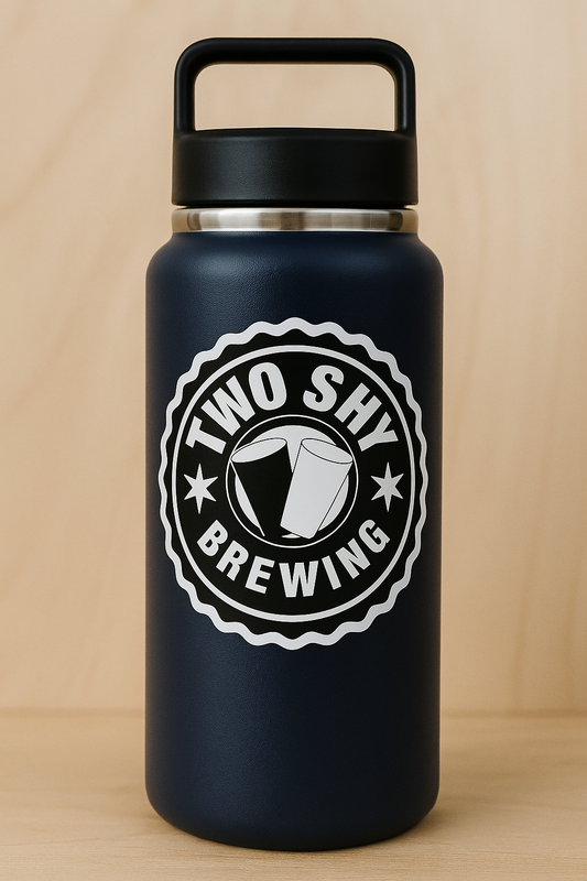 Two Shy Brewing Decals 4in x 4in