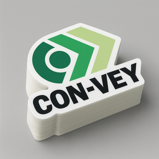 Convey Decals 5in x 4in