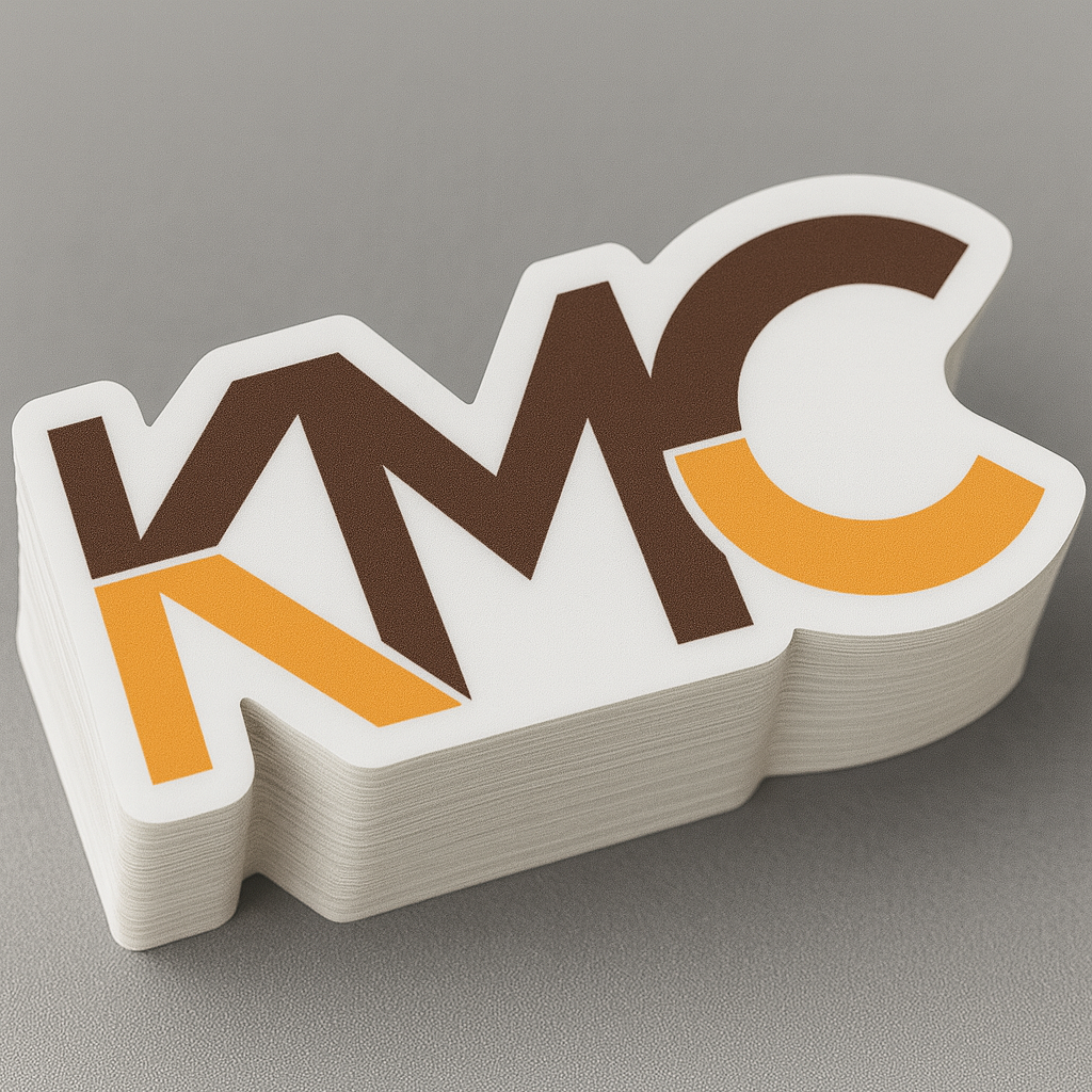 KMC Die Cut Decals 4.5 x 1.85
