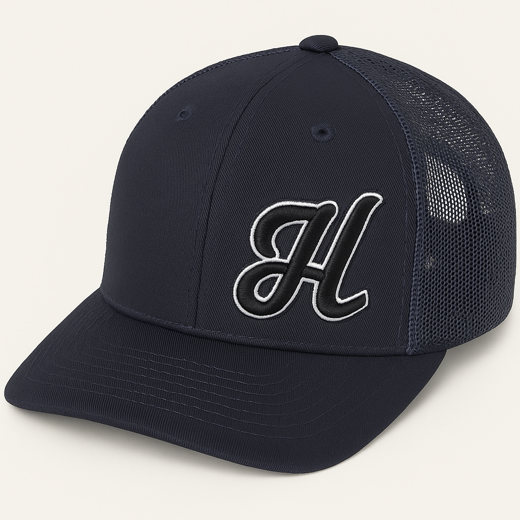 Hallman Embroidered 3D Puff Hat - Richardson Hat 112