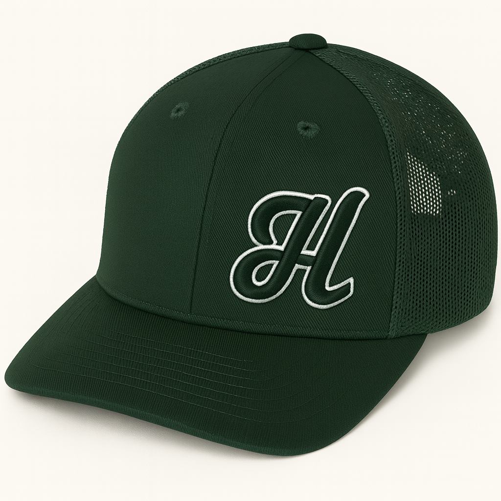 Hallman Embroidered 3D Puff Hat - Richardson Hat 112