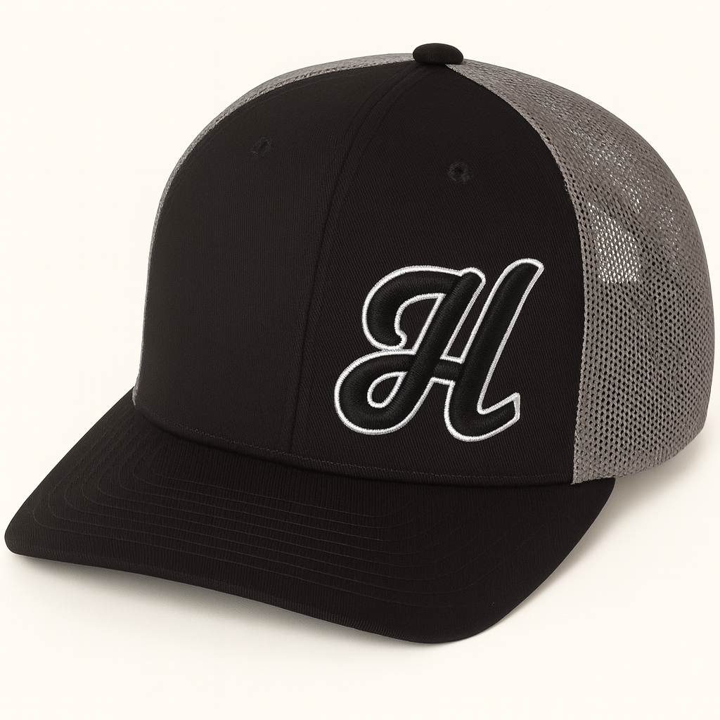 Hallman Embroidered 3D Puff Hat - Richardson Hat 112