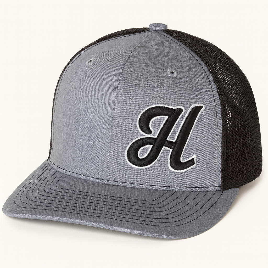 Hallman Embroidered 3D Puff Hat - Richardson Hat 112