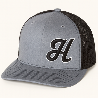 Hallman Embroidered 3D Puff Hat - Richardson Hat 112
