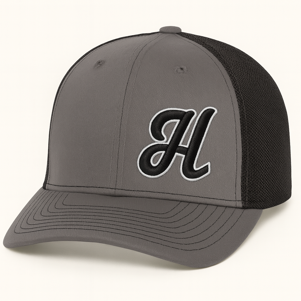 Hallman Embroidered 3D Puff Hat - Richardson Hat 112