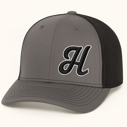 Hallman Embroidered 3D Puff Hat - Richardson Hat 112