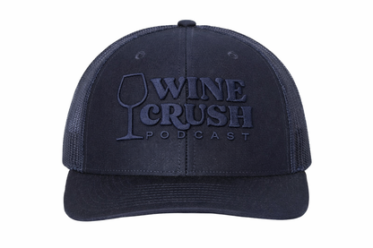 Wine Crush Podcast Trucker Hats - Puff Embroidery