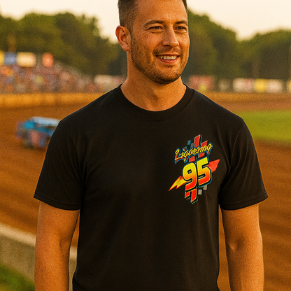 Lightning Mccoy Logo TShirt - Black PC61