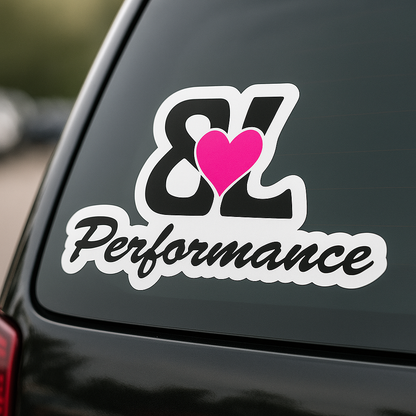 BL Performance Die Cut Wide Decals 4in" x 2in"