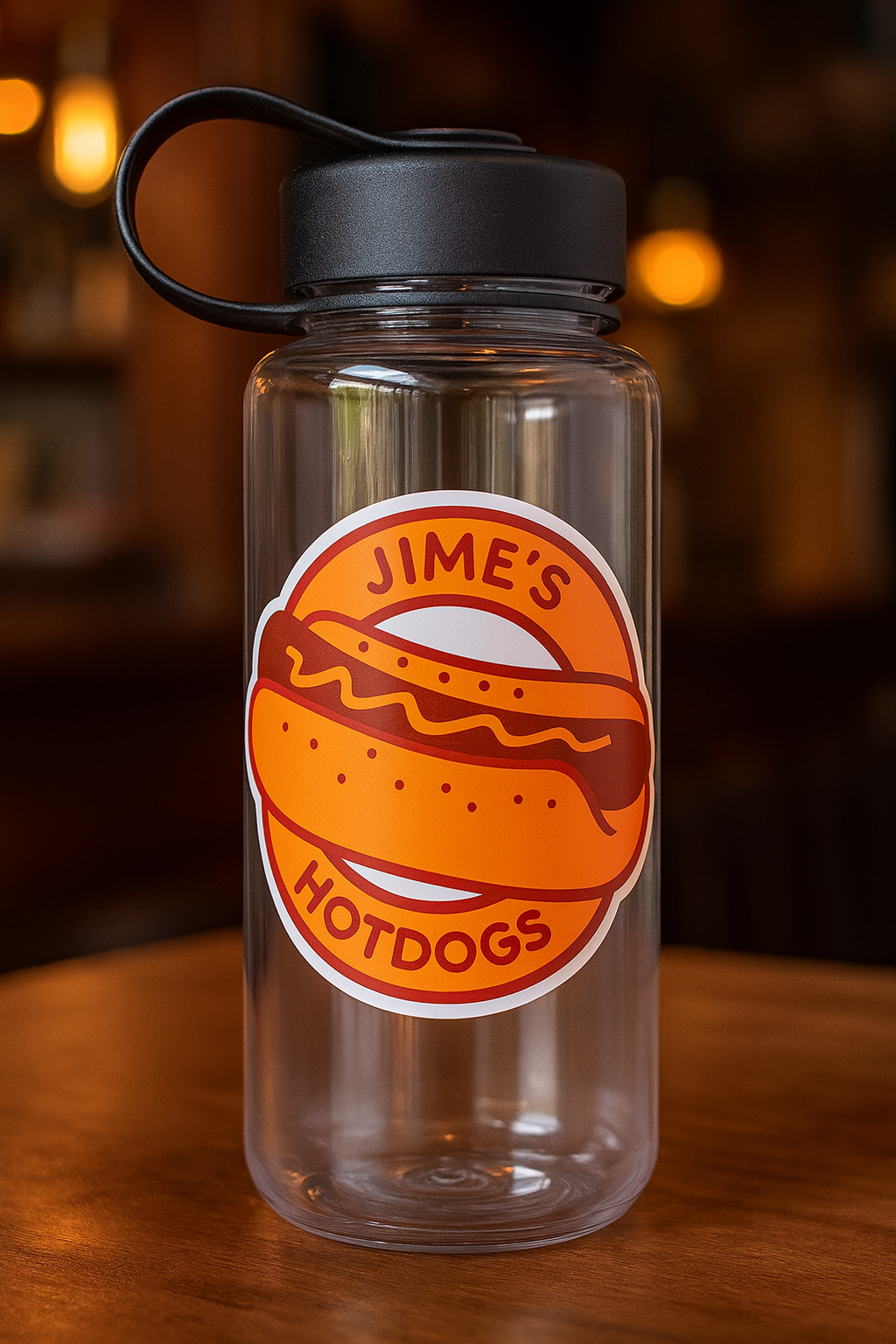 Jime's Hotdogs Die Cut Decals 3.5 x 3.5