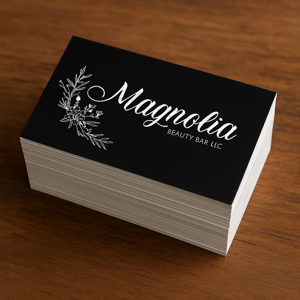 Magnolia Beauty Bar Business Cards