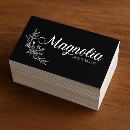 Magnolia Beauty Bar Business Cards
