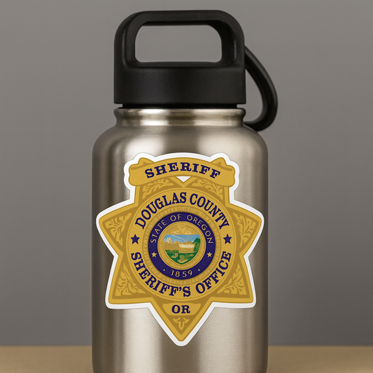 Douglas County Sheriff Die Cut Decals 3.5 x 3.5