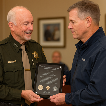 Douglas County Sheriff 10x13 Double Layer Plaque - FPG21113