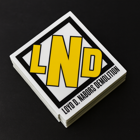 Nabors Demolition Die Cut Decals 4in x 4in