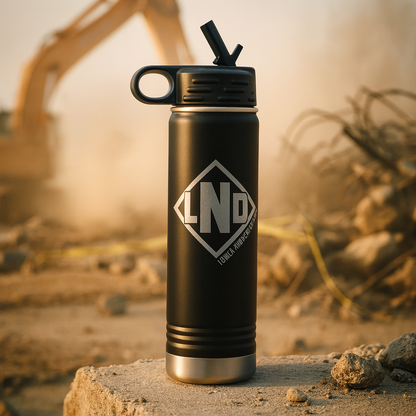 Nabors Construction 20oz Water Bottle