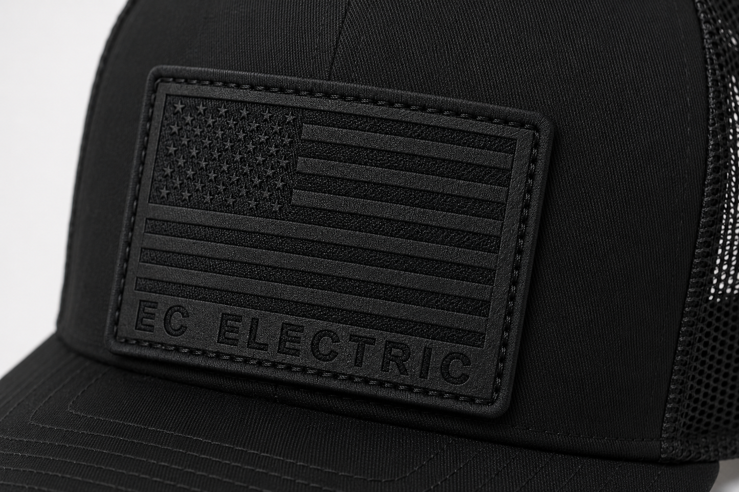 EC Electric Black Flag Patch — Richardson 110 R-Flex