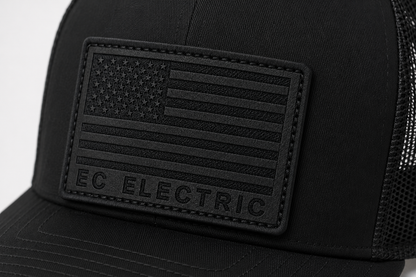 EC Electric Black Flag Patch — Richardson 110 R-Flex