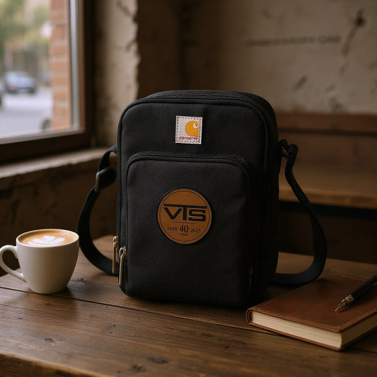 Valley Tel Leather 40yr Patch Carhartt Bag- Carhartt® Crossbody Zip Bag CTB0000482