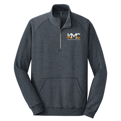 KMC Consulting 1/4 zip with Pocket - DM392