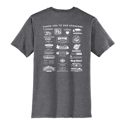 Sutherlin Blackberry Festival Shirts 2026 - Heather Charcoal