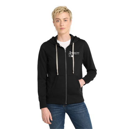 MasterCare Cleaning Ladie's Full Zip Hoodie - DT8103 Black