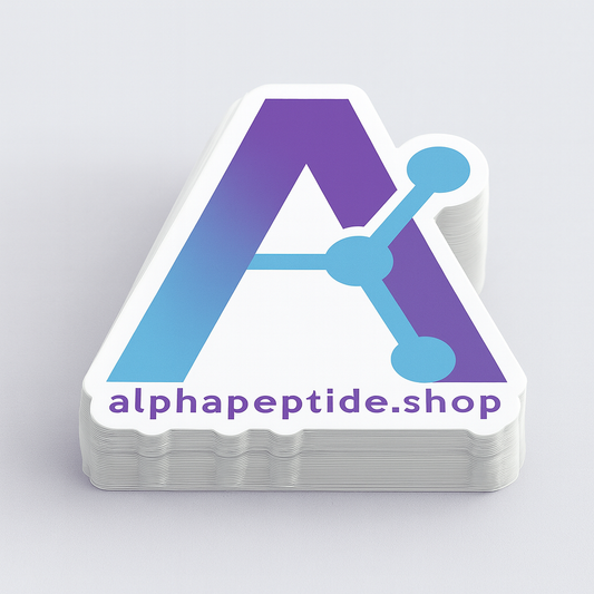 Alpha Peptides Decals 4in x 4in