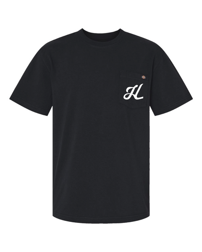 Hallmans Men's Dickies Pocket TShirt - WS50-D Black