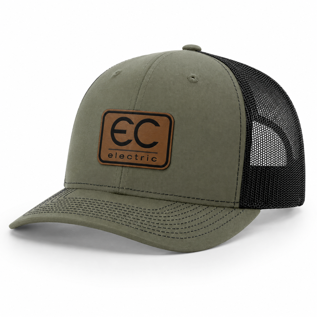 EC Electric Leatherette Patch – Richardson 112 Trucker Hat