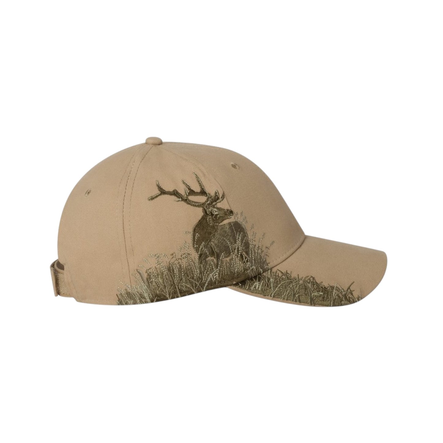 Looking Glass Brewery Wildlife Embroidered Hat - Dri Duck 3259 Khaki
