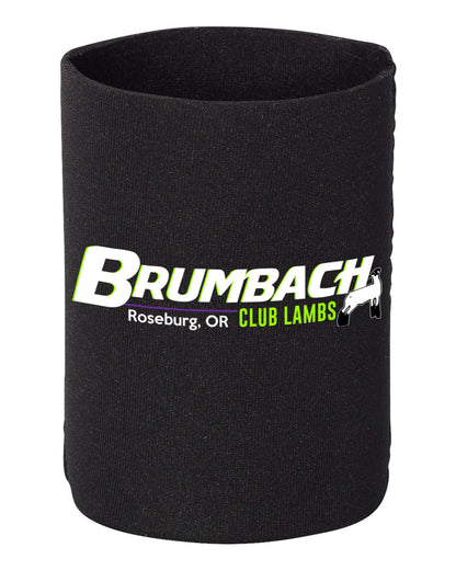Brumbach Club Lambs Printed Can Coolers- Black FT007