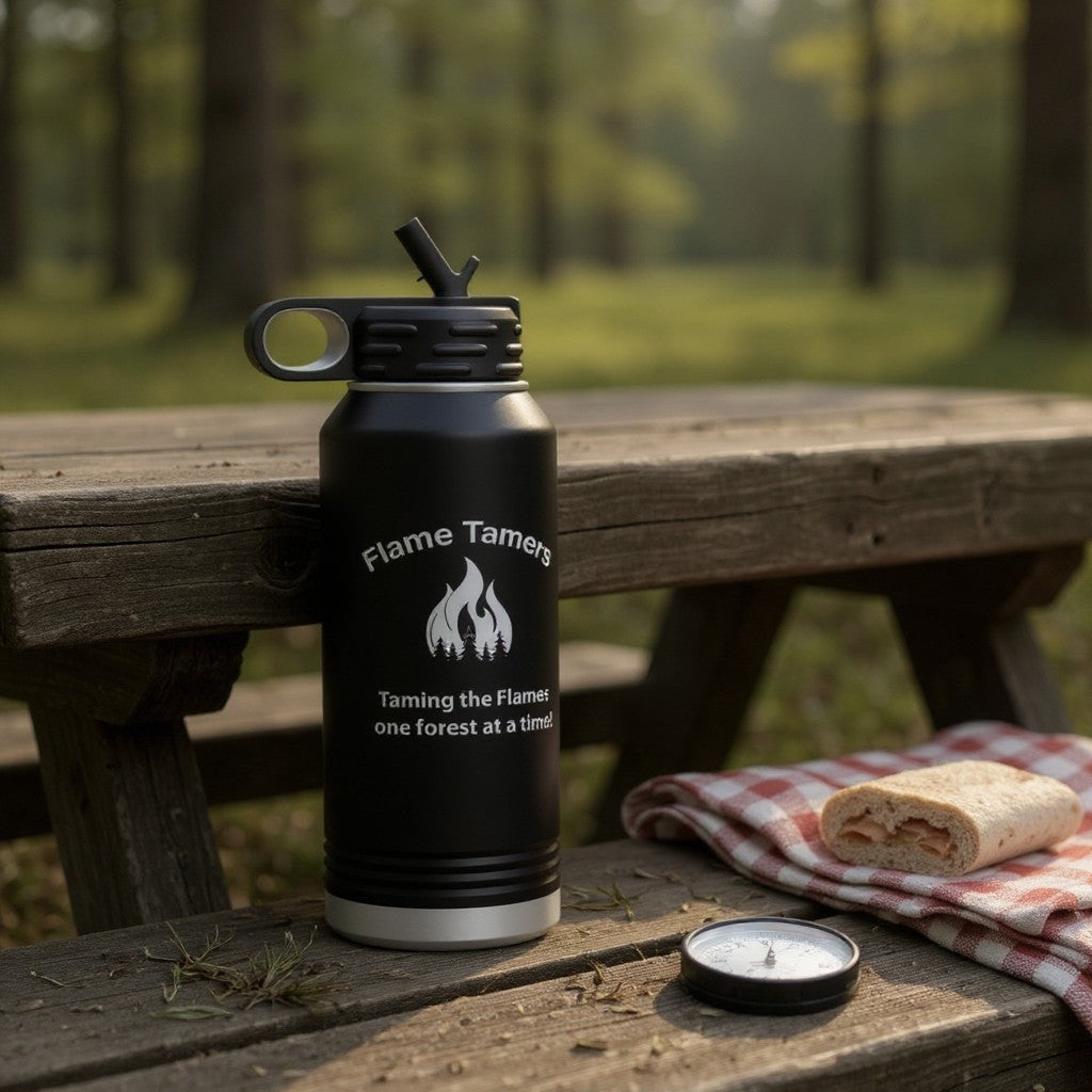 Flame Tamers 32oz Water Bottle
