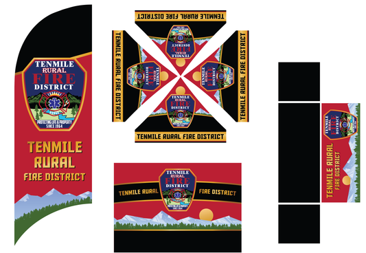 Ten Mile Fire Tent Package
