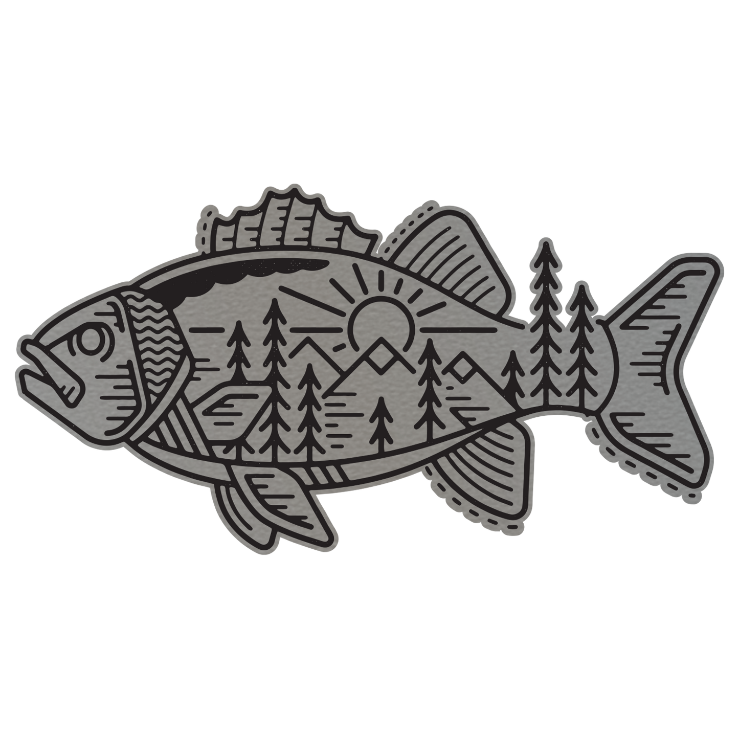 Granite State Apparel - Tribal Fish Patch