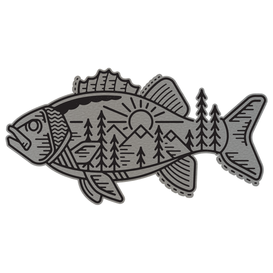 Granite State Apparel - Tribal Fish Patch