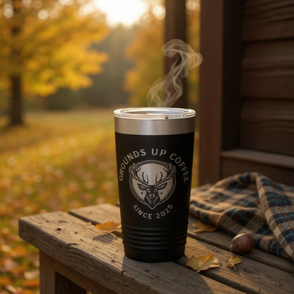 Grounds Up Coffee Logo 20oz Tumbler