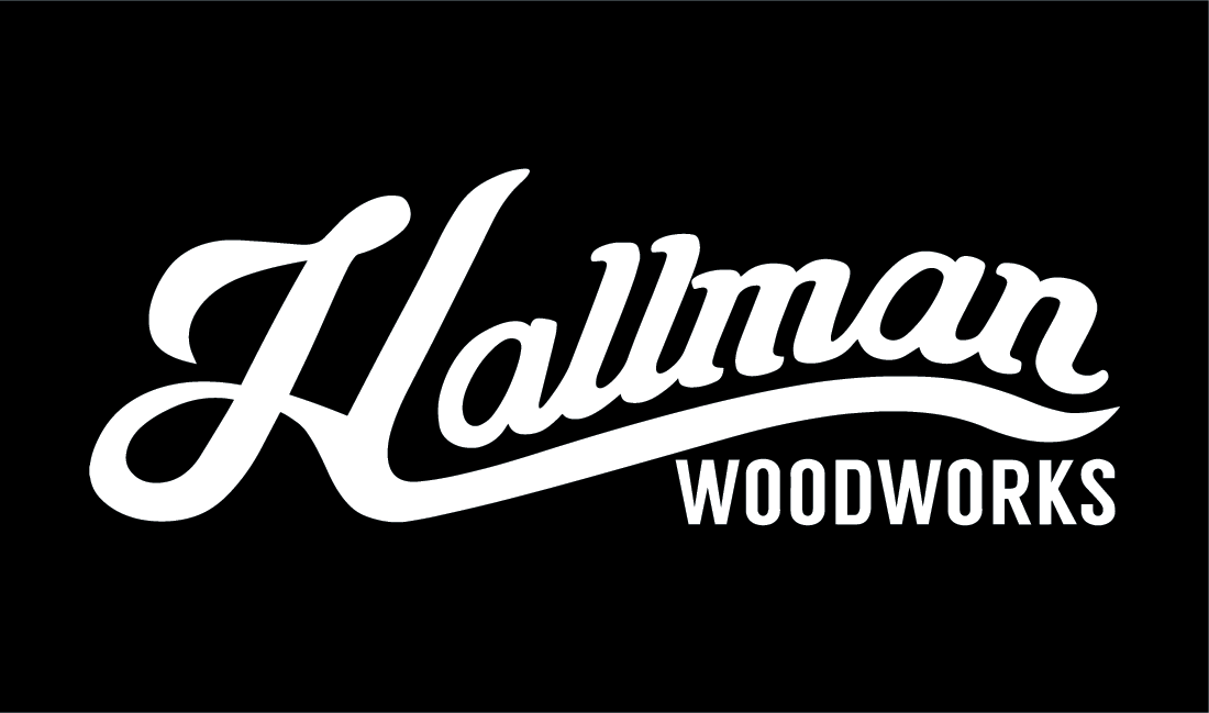 Hallman Woodworks Painted Edge Business Cards