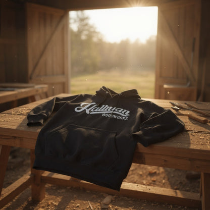 Hallman Woodworks Hoodie - Independent Hoodie 4500 Black