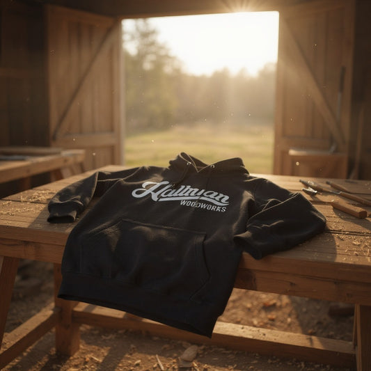 Hallman Woodworks Hoodie - Independent Hoodie 4500 Black
